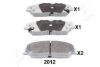 TOYOT 0446506090 Brake Pad Set, disc brake